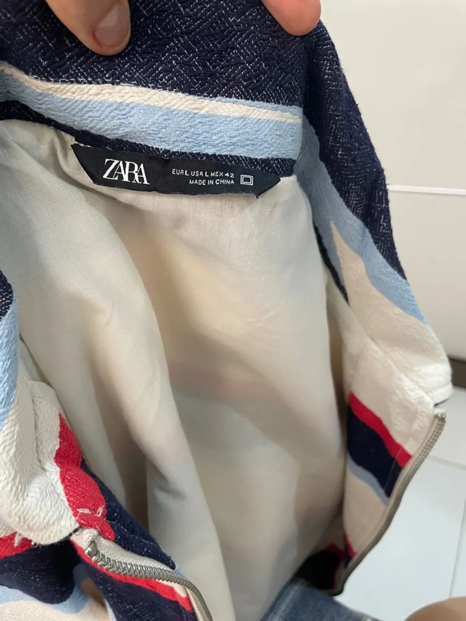 Jaqueta Listrada ZARA - Estilo e Conforto - Foto 3
