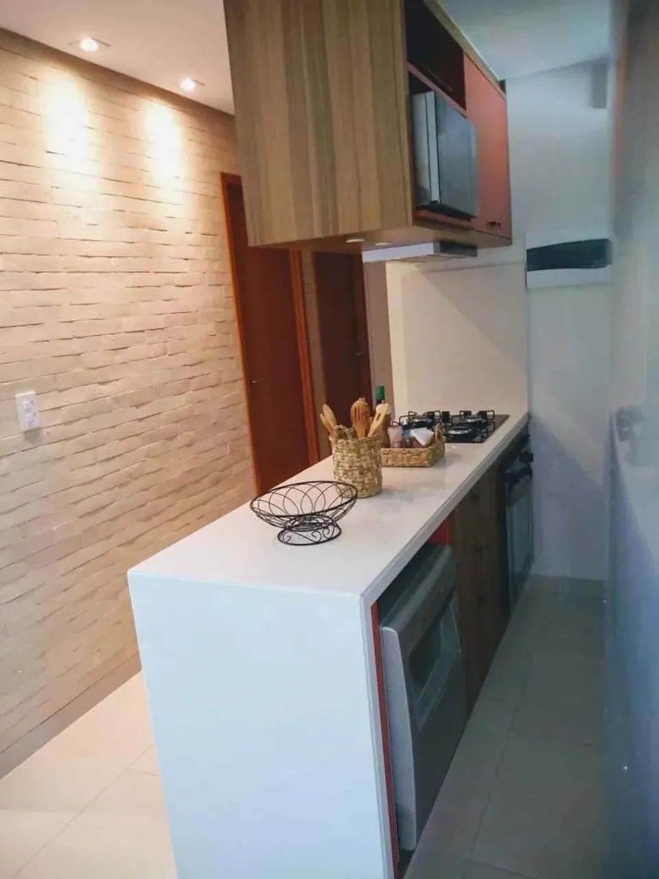 Flat Pé na Areia em Muro Alto  Conforto e Lazer em Condomínio Resort Beira-Mar