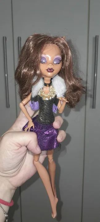 Monsters High Clawdeen Wolf Ghouls Uivo do Terror  - Foto 5