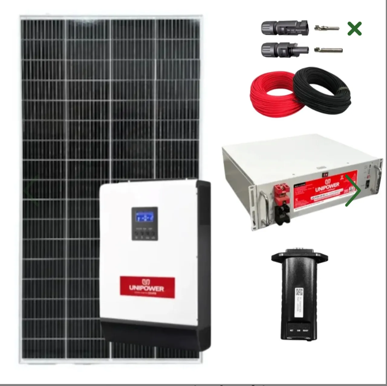 KIT OFF GRID ENERGIA SOLAR