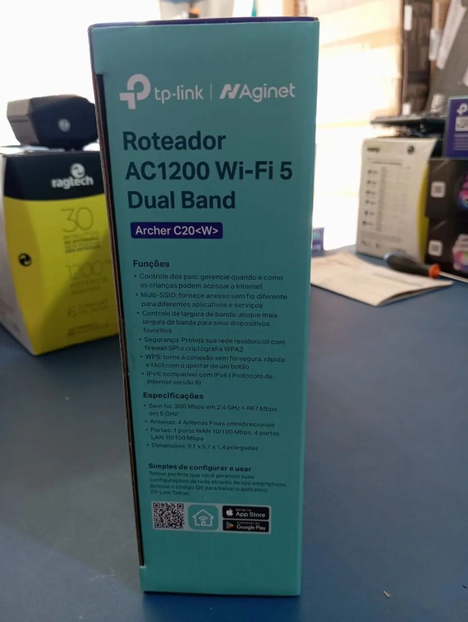 ROTEADOR AC1200 WIFI 5 DUAL BAND - Foto 3