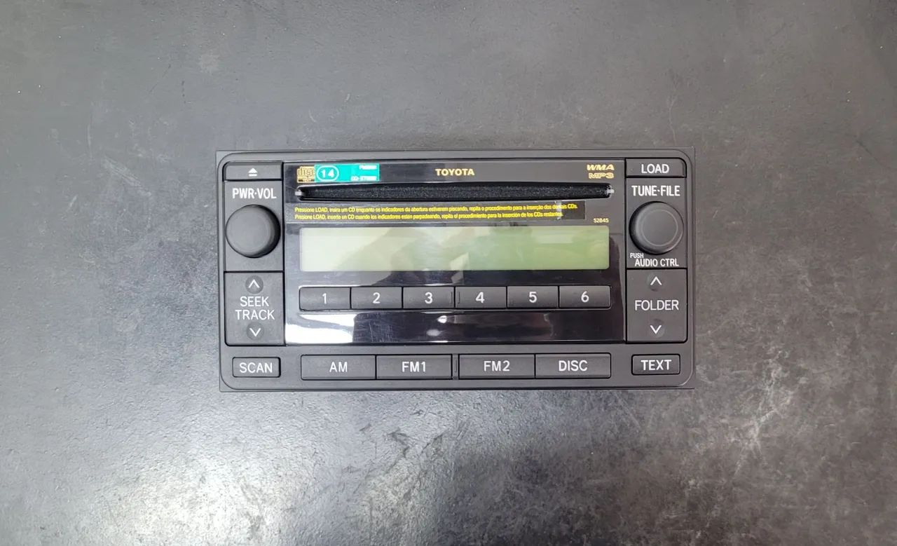 Rádio CD Toyota Hilux / Sw4 2008/2012 Original (novo) - Foto 2