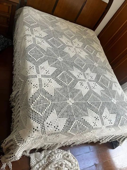 Colcha de Crochê de Casal