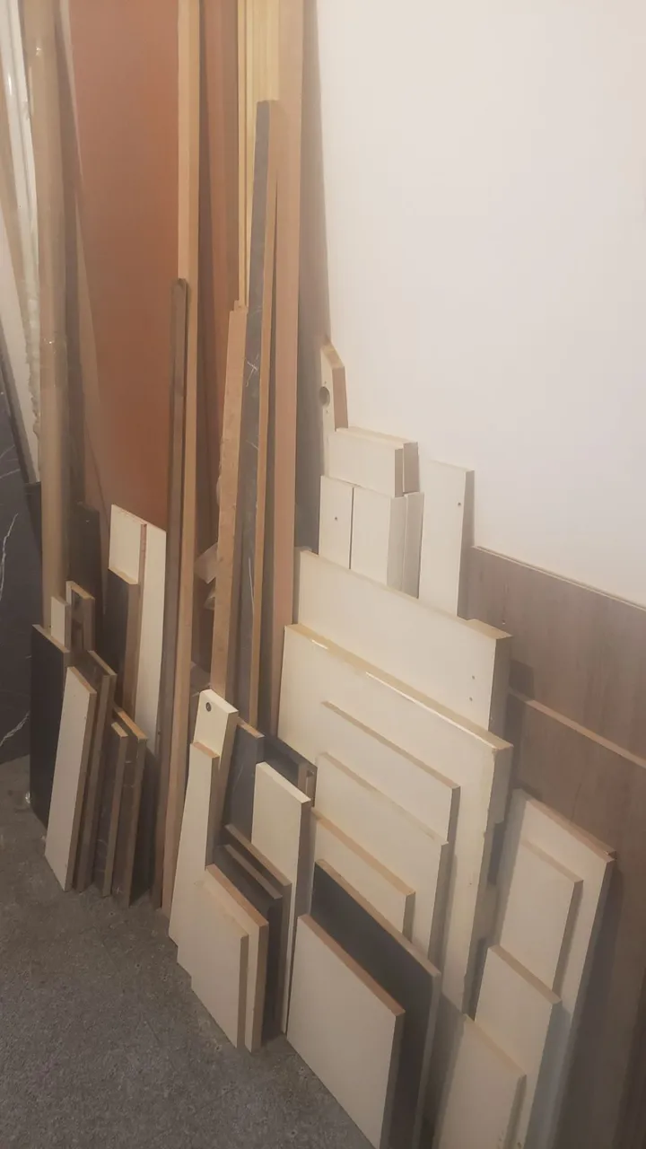 Retalhos de mdf