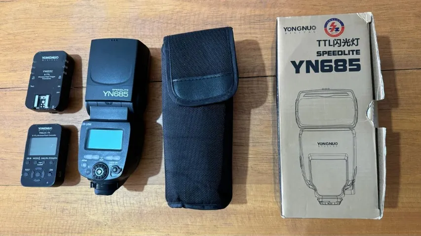 Flash Yongnuo yn685 + Radio Flash Yn 622c - CANON