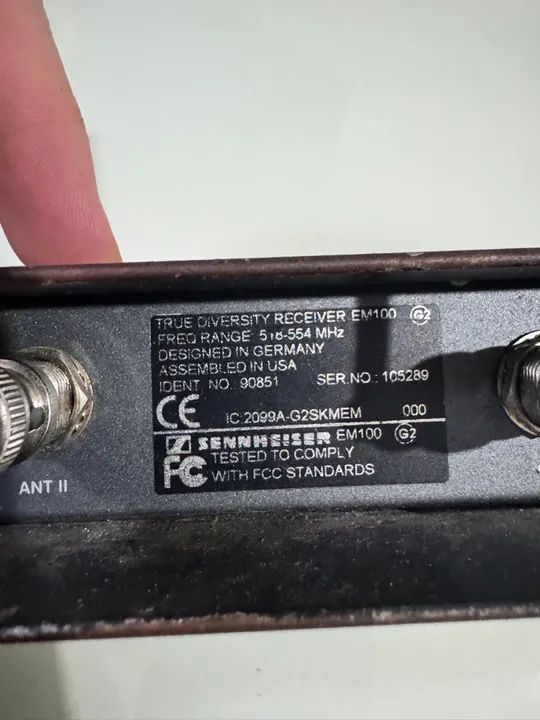 Receptor Sennheiser G2 (Usado)  - Foto 6