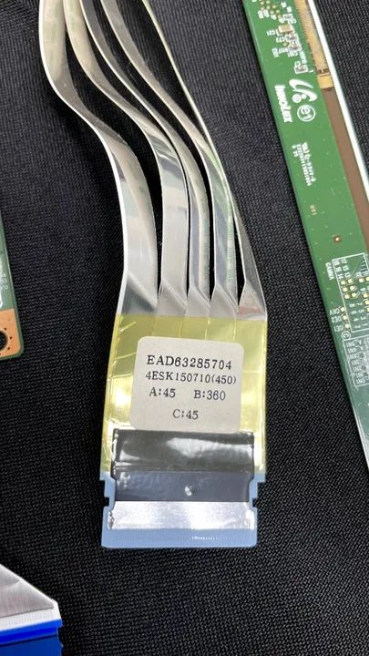 Placa T-con com barras LED Lg 58uf8300 - Foto 4
