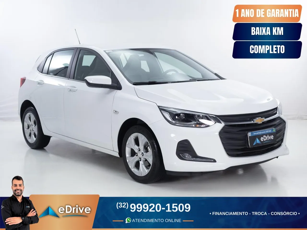CHEVROLET ONIX HATCH PREM. 1.0 12V TB FLEX 5P AUT. 2019/2020