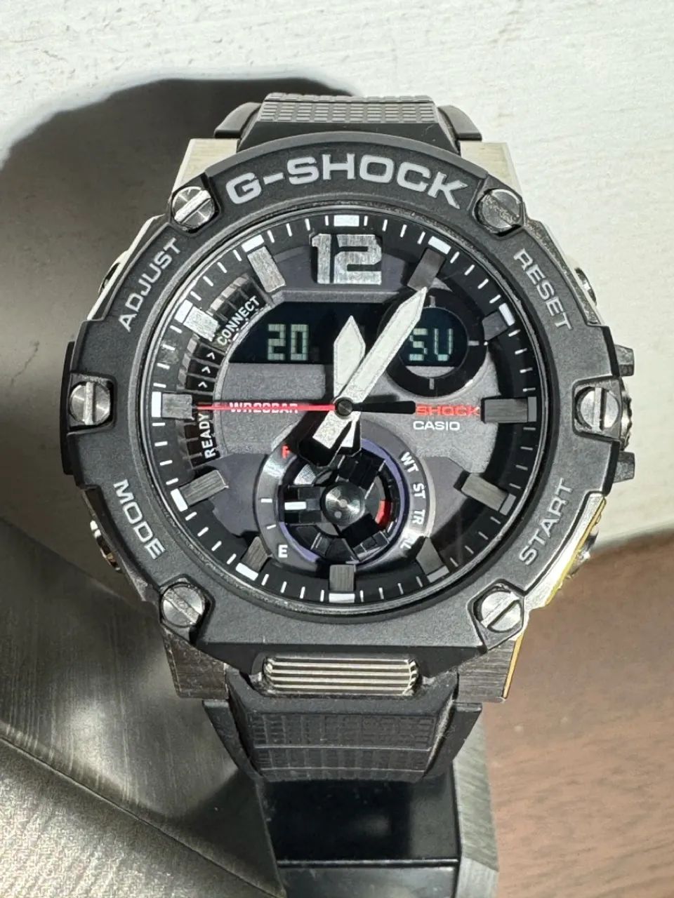 RELÓGIO G-SCHOCK G-STEEL GST-B300-1ADR