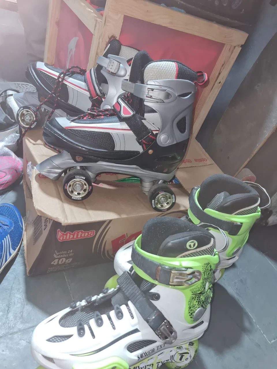 Patins Roller Inline Ajustável - Conforto e Desempenho - Foto 2