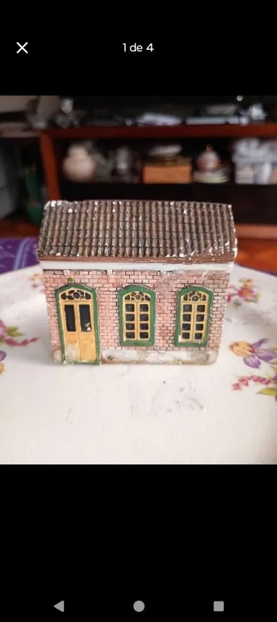 Miniatura de casa decorativa