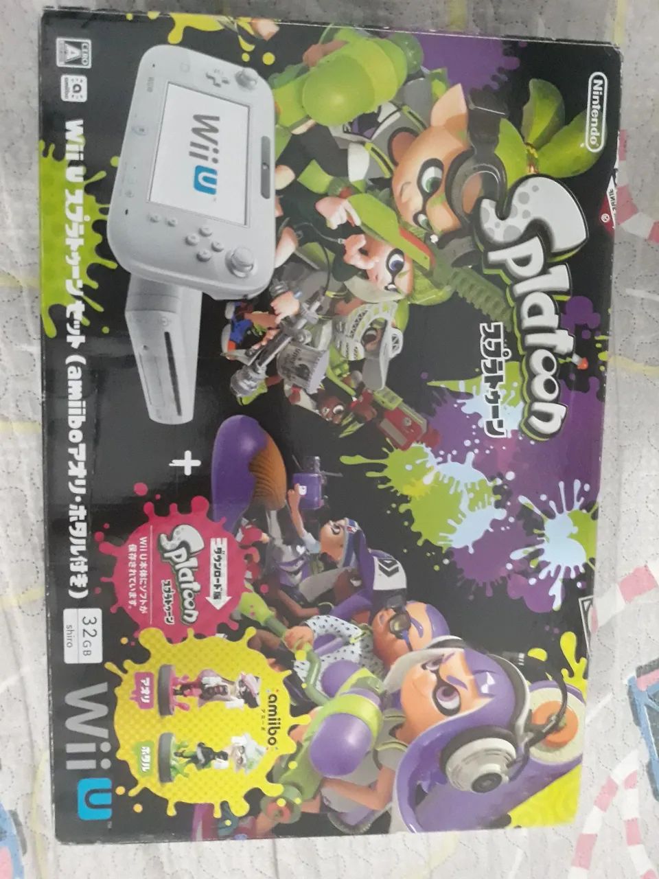 Wii U本体 + Splatoon Wii U Splatoon Bundle 32GB White Nintendo
