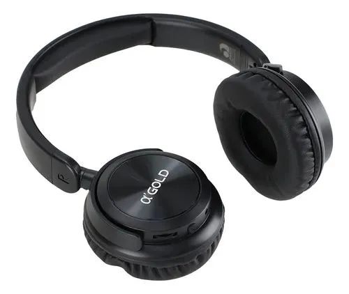 Fone De Ouvido Headphone Sem Fio Estéreo A'gold  - Foto 3