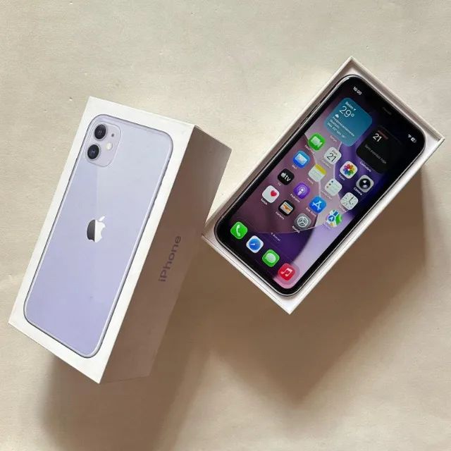 iPhone 11 64GB (Lilás) - Celulares e Smartphones - Funcionários