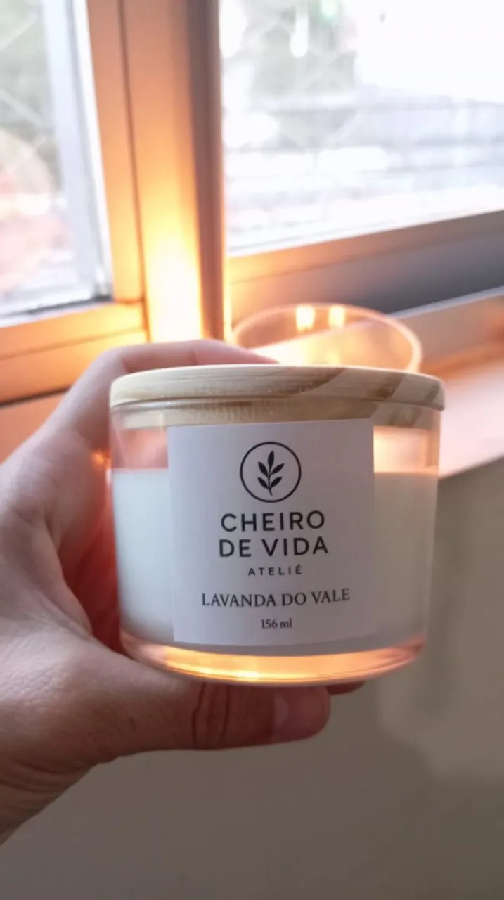 Vela Cheiro de Vida Lavanda do Vale - 156ml