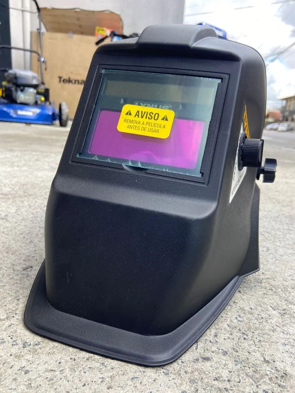 MASCARA DE SOLDA QUE ESCURECE SOZINHA, NOVA COM PROMOÇÃO