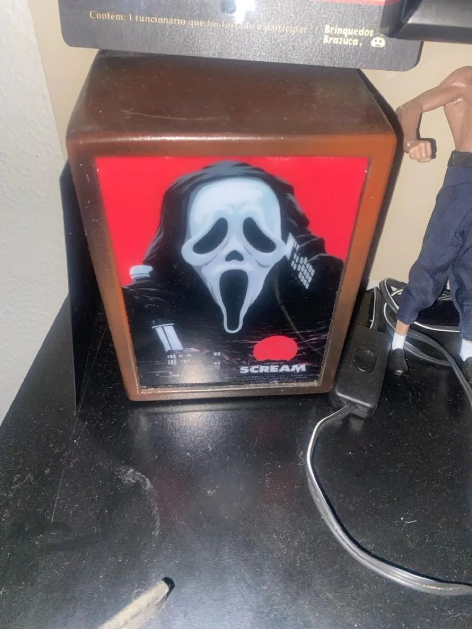 Luminária Abajur Ghostface Scream