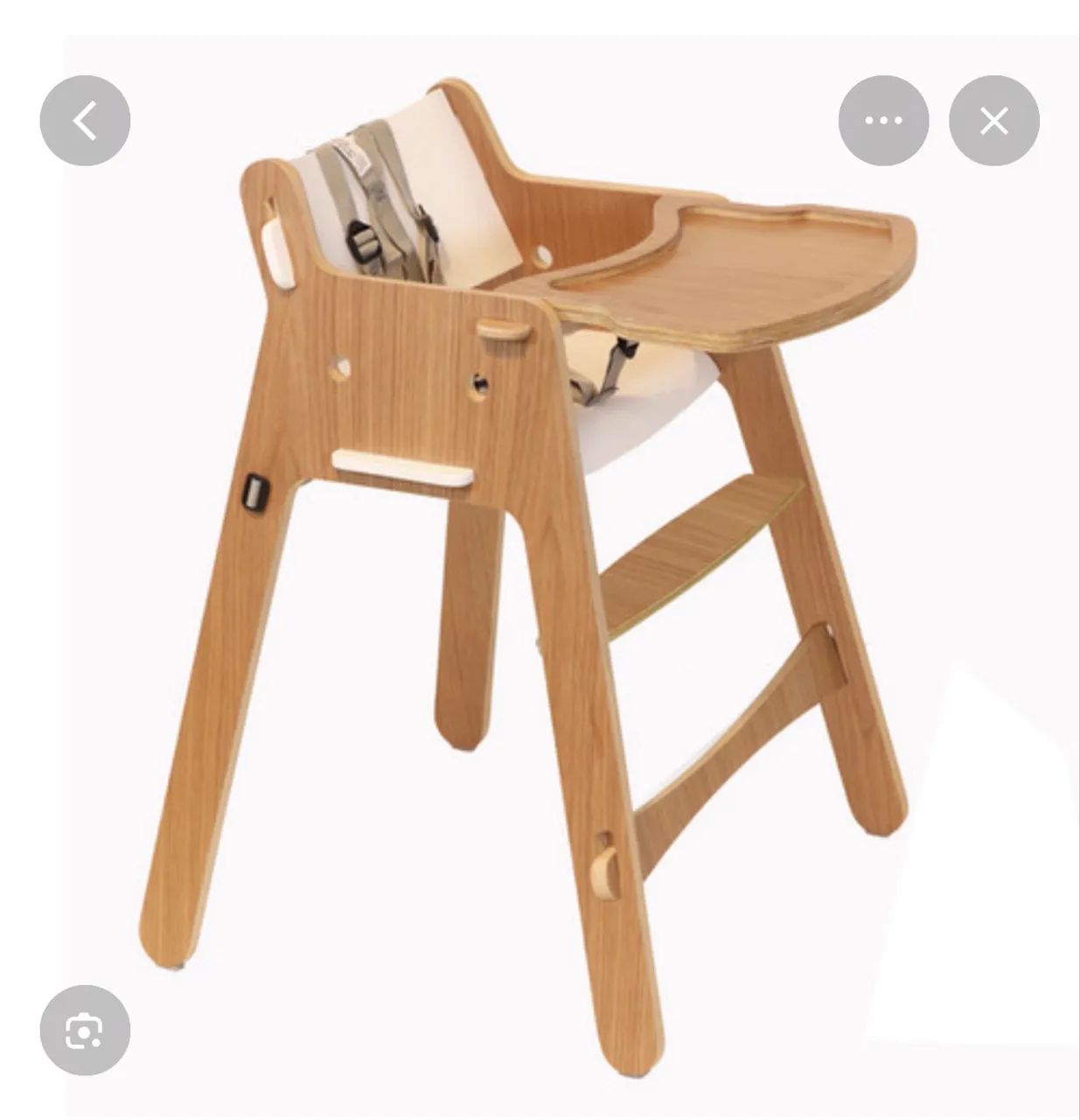 Cadeira de alimentação Noos design 
