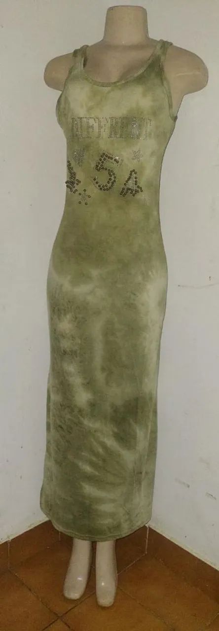 VESTIDO LONGO DE MALHA ONSAY - Foto 2