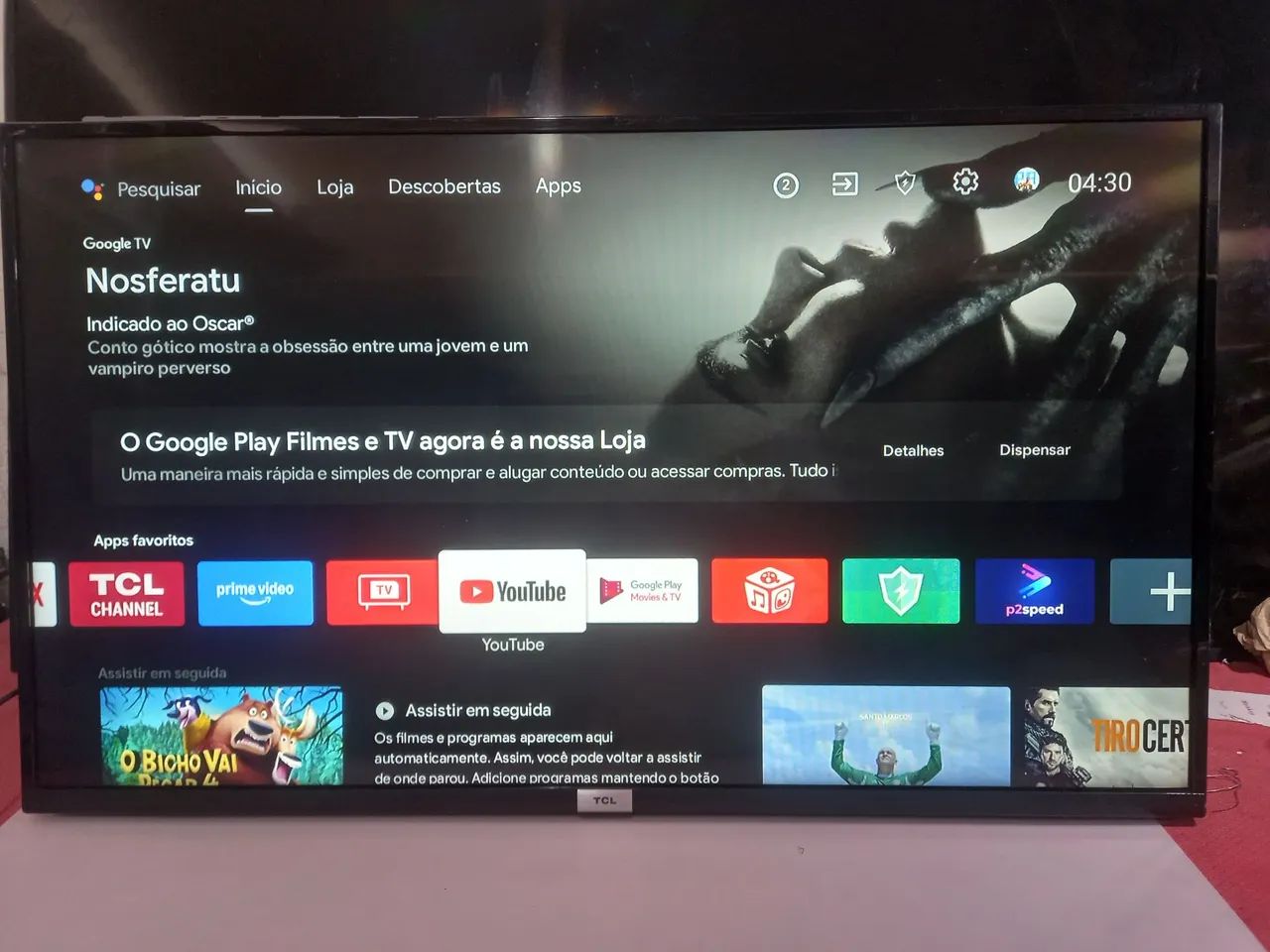 Smart tv tcl 43 polegadas 