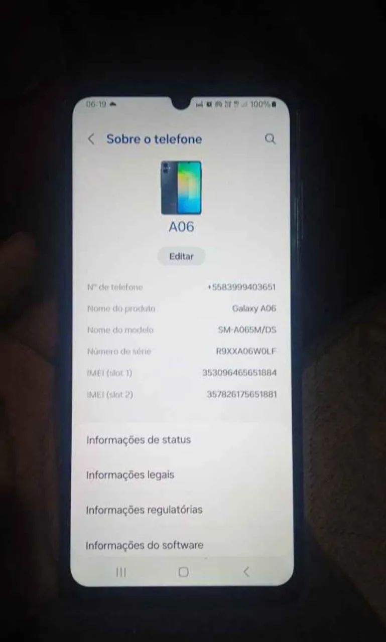 Samsung Galaxy A06 128GB Usado - Foto 3