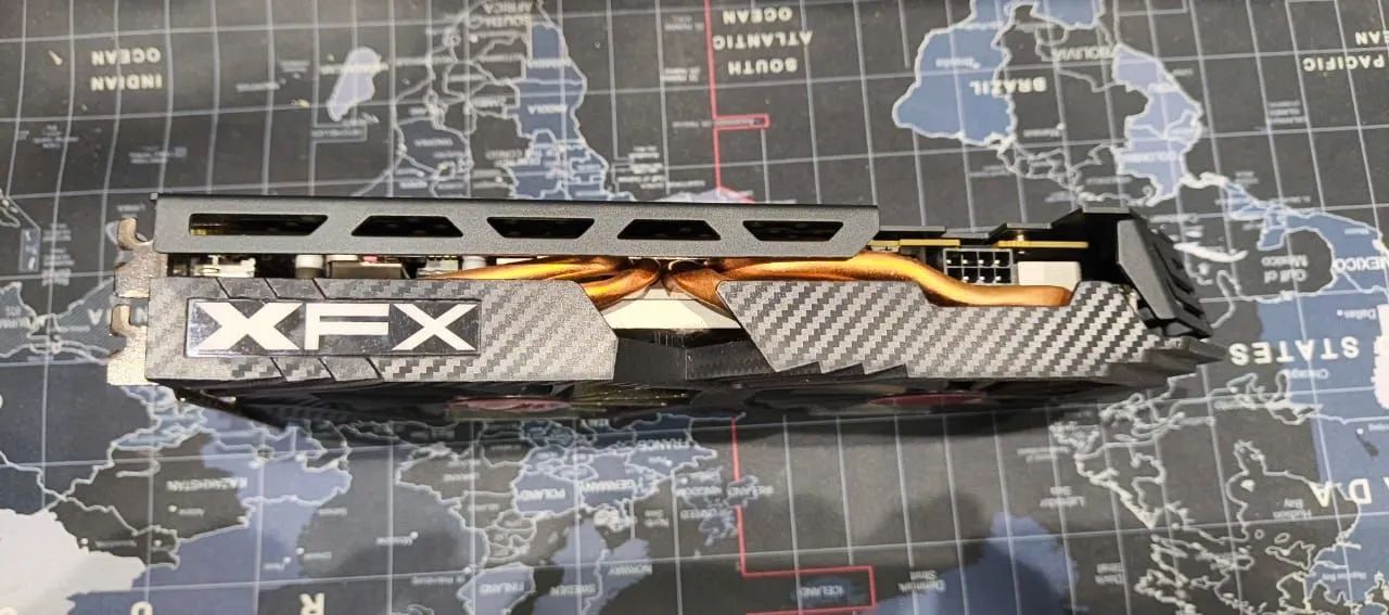 PLACA DE VÍDEO XFX RX580 8GB  - Foto 3