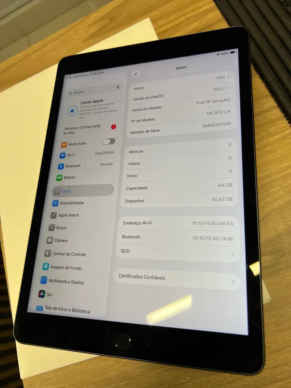 iPad 9 64GB original com caixa  - Foto 3