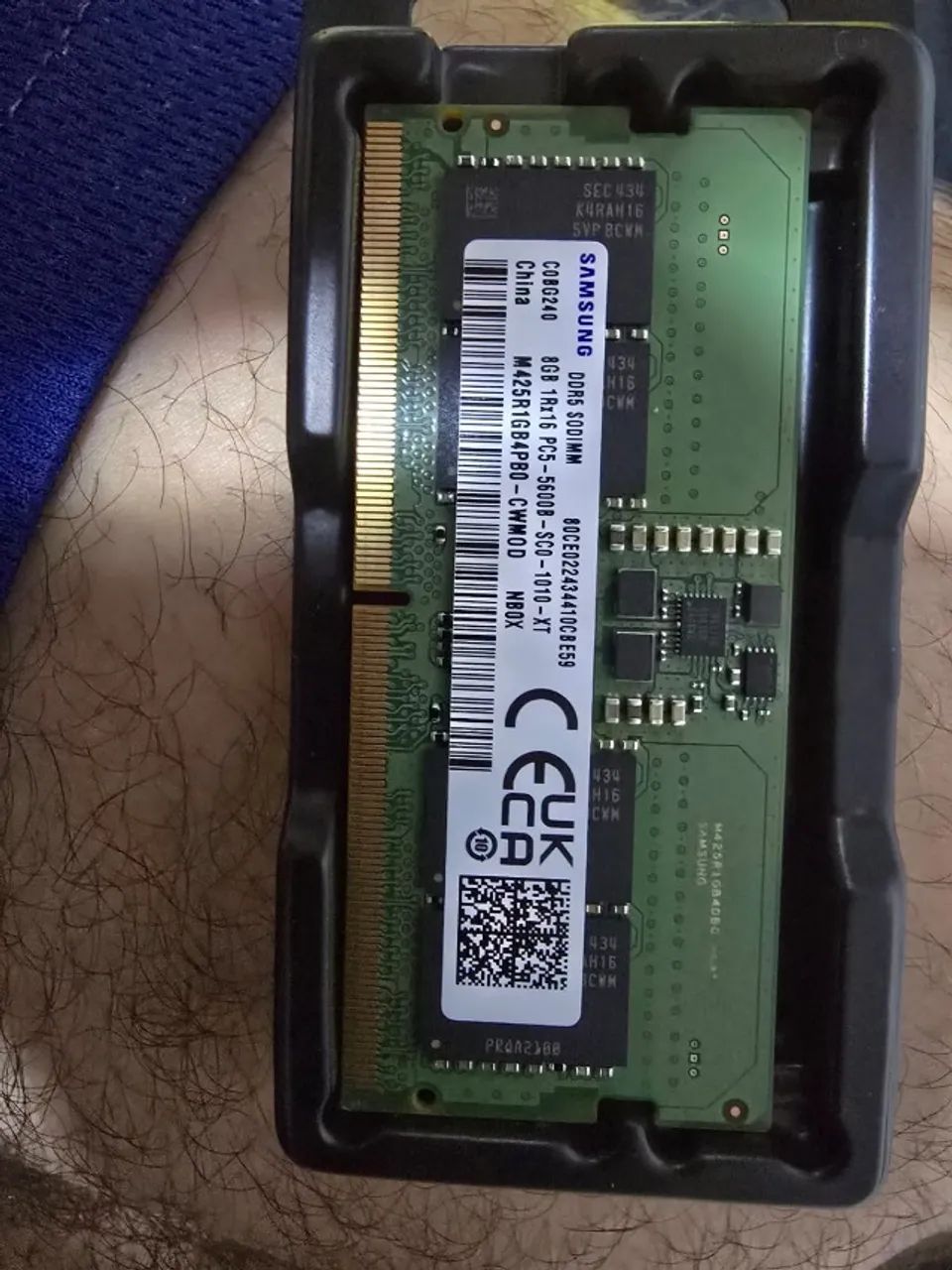 Memória ram Samsung 8 GB DDR5 5600 MHz. sodimm - Foto 2