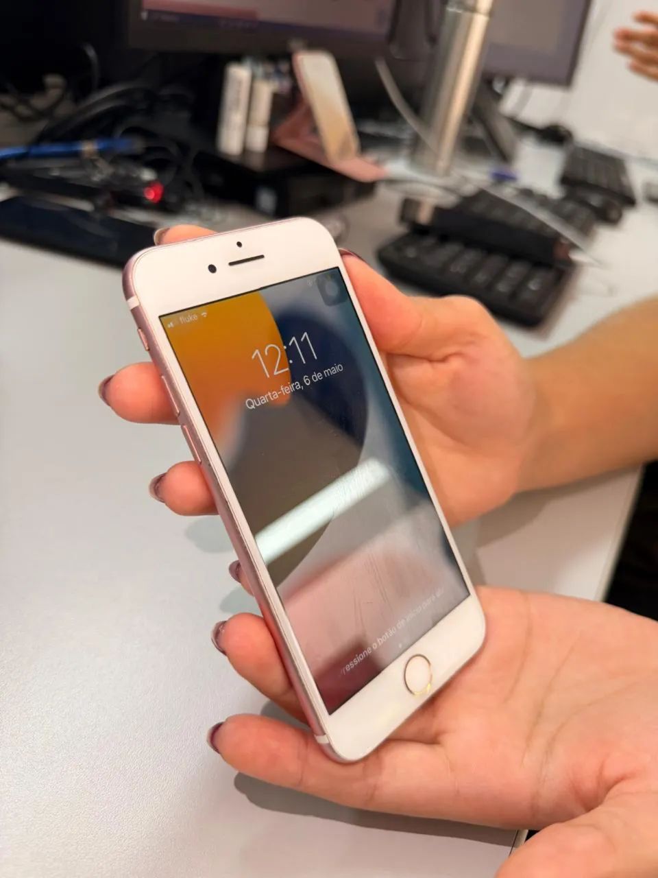 iPhone 7 32 gigas Rose - Celulares e Smartphones - Barra do Ceará