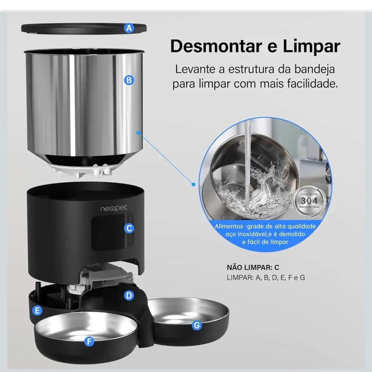 Comedouro Automático NewPet - Seminovo - Foto 4