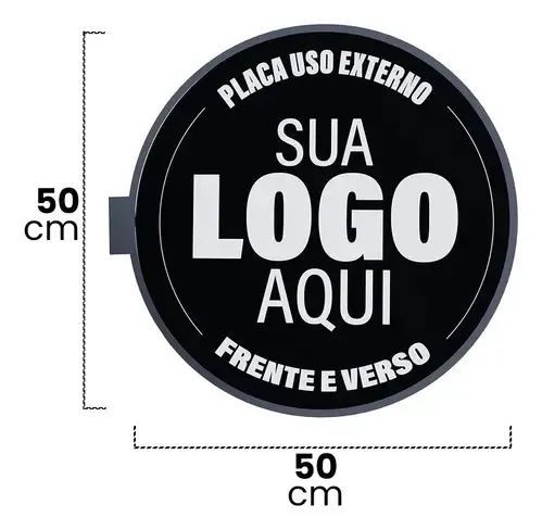 Placa para lojas