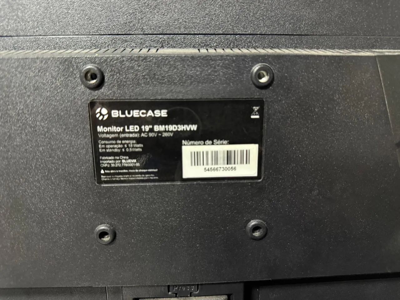 Monitor bluecase ,23.6 ",tela Tn, LED, Fhd, 75hz, 5ms, HDMI E Vga - Bm24k2hvw - Foto 2