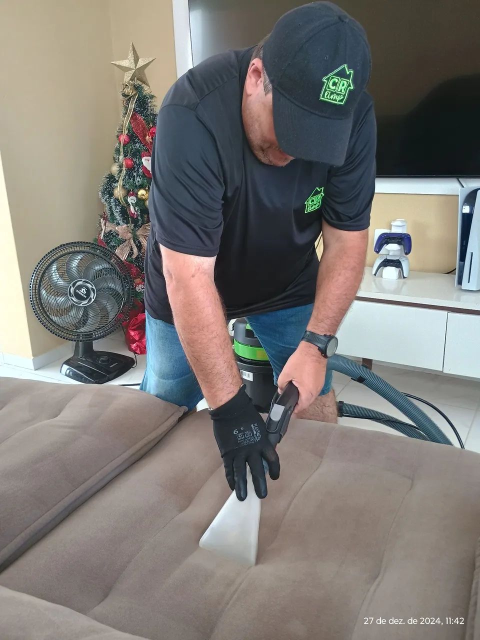 Higienização lavagem a seco