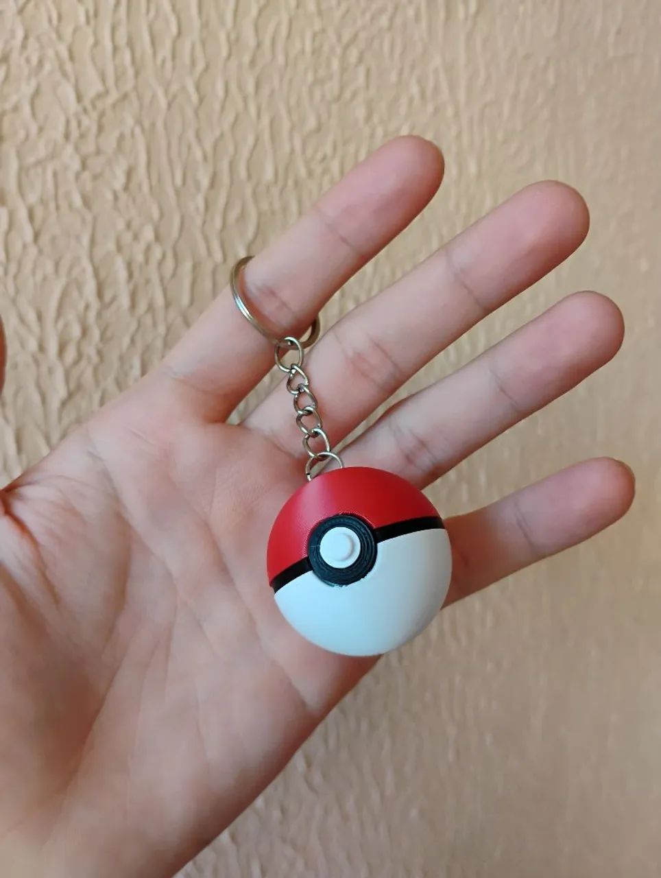 Chaveiro Pokébola - Jambu3D65576055649026120
