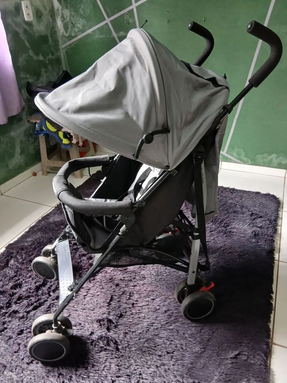 Carrinho de bebê e bebê conforto  - Foto 4