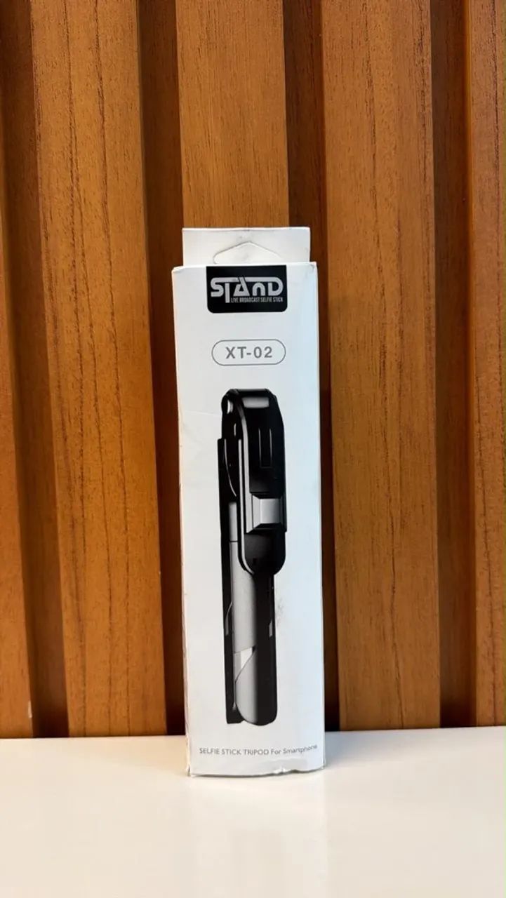 bastão de selfie com tripé e Bluetooth modelo XT-02 da marca Stand