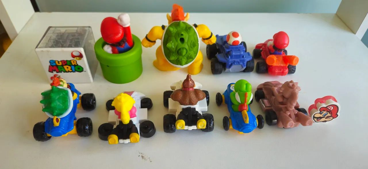 Lote Coleção Mario Kart McDonalds Bonecos Nintendo - Foto 2