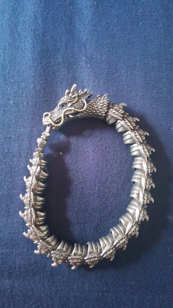 Pulseira dragão budista 