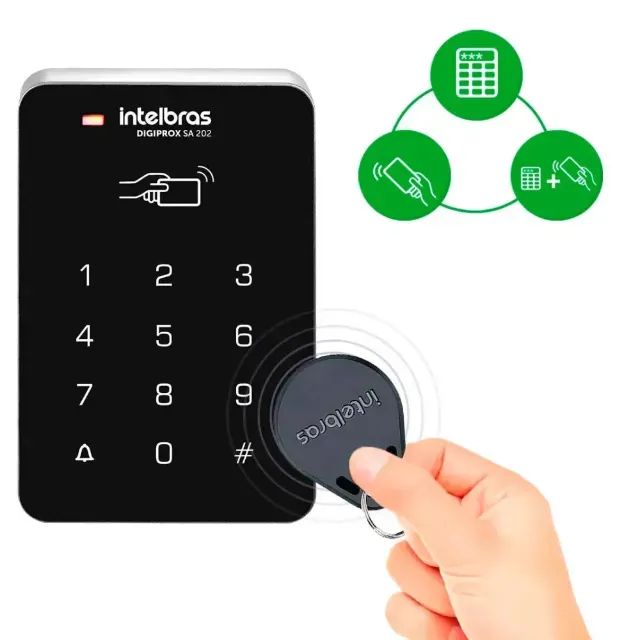 Controlador de Acesso Digiprox Intelbras SA 202 - WZetta - Foto 2