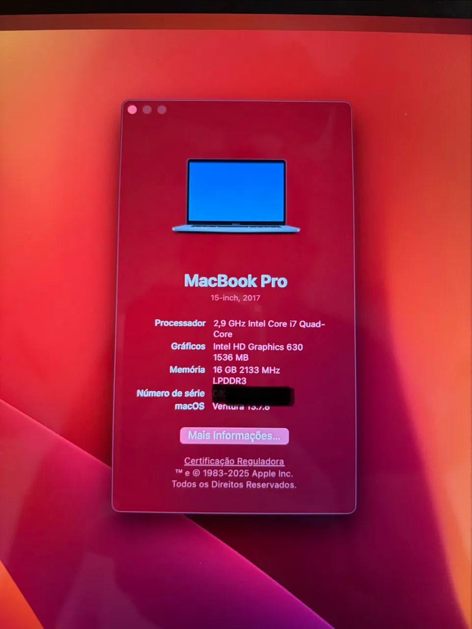 MacBook Pro (15 polegadas, 2017) - Foto 2