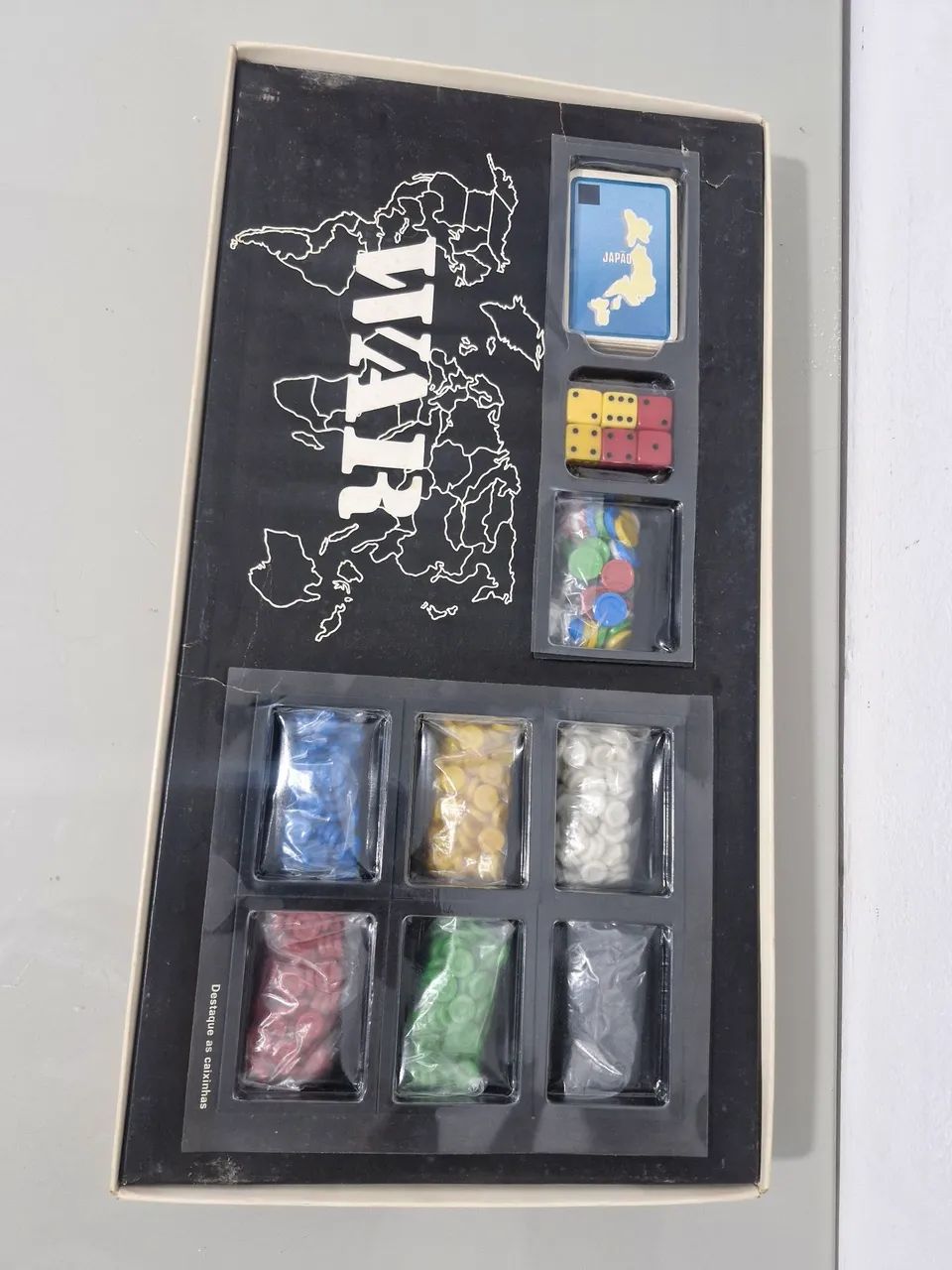 Jogo War Antigo - Versão de 1988 - Foto 2