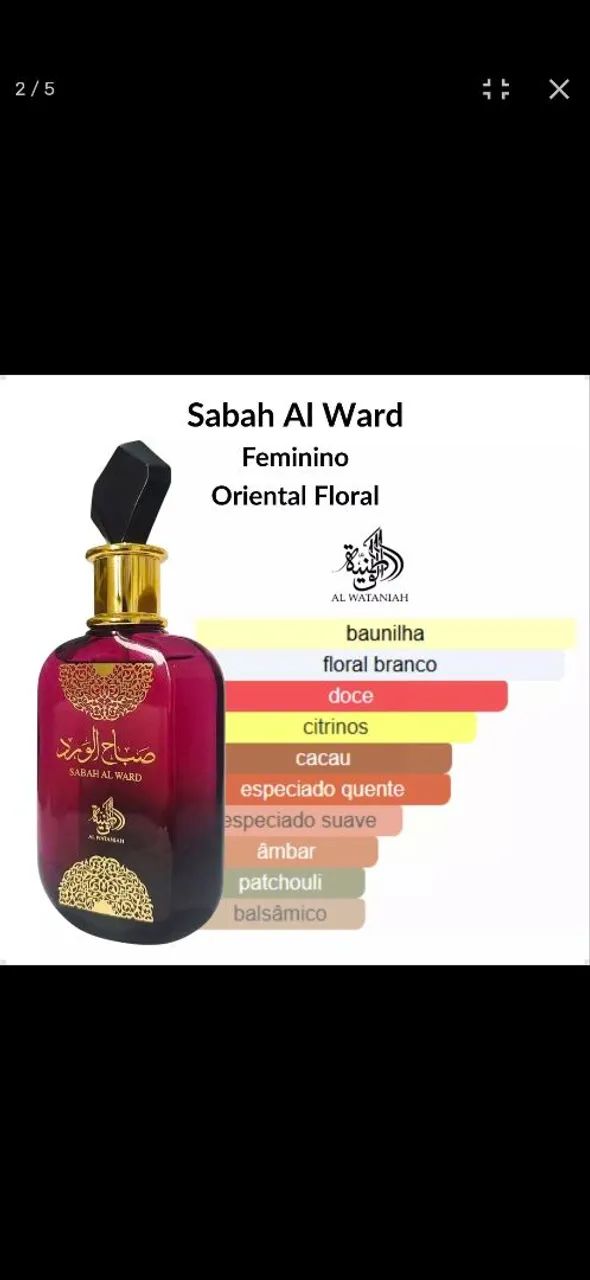 Perfume arabe feminino ORIGINAL!!! SABAH - Foto 3