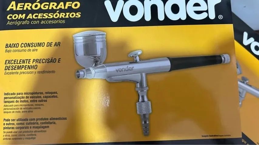 2 Aerógrafos Vonder NOVOS - Foto 3