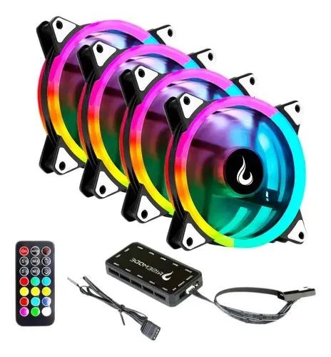 KIT 4 COOLER RISE MODE COM CONTROLADORA
