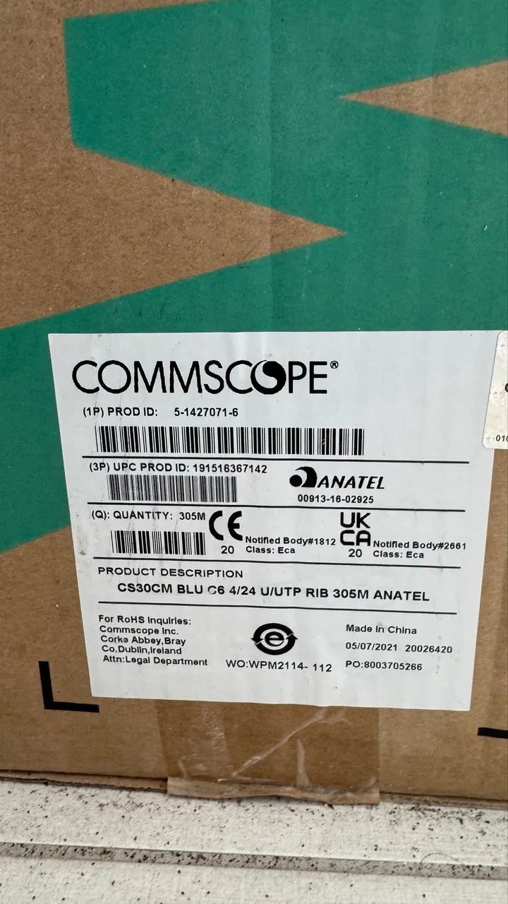 Cabo de Internet - CAT6 - Foto 2