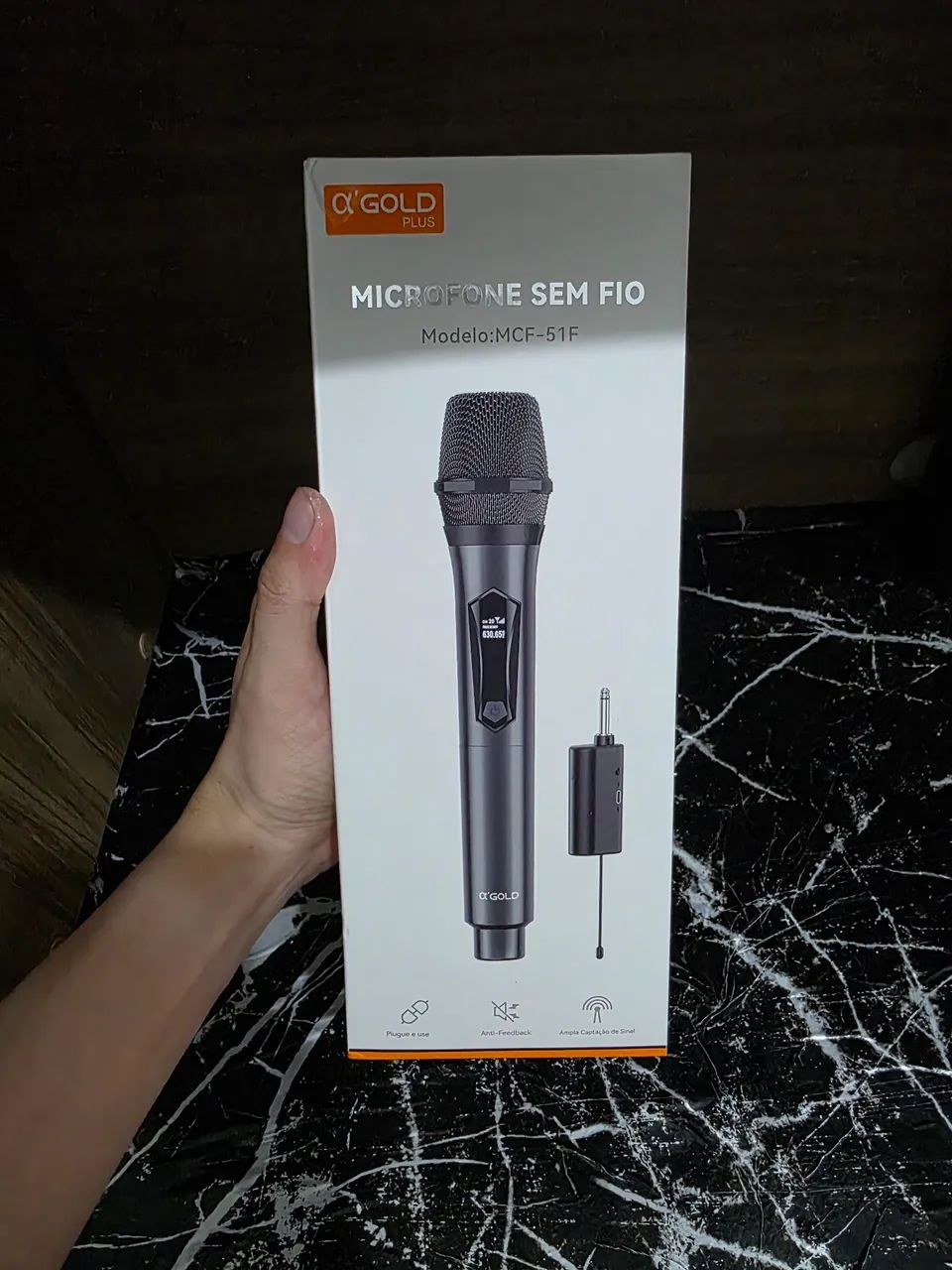 Microfone sem fio MCF-51F