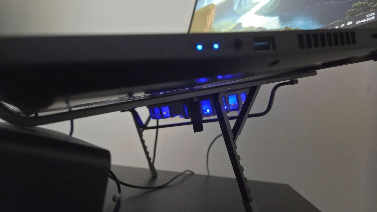 Nitro V15 (RTX 4060) + Suporte com 2 fans + Som  - Foto 4