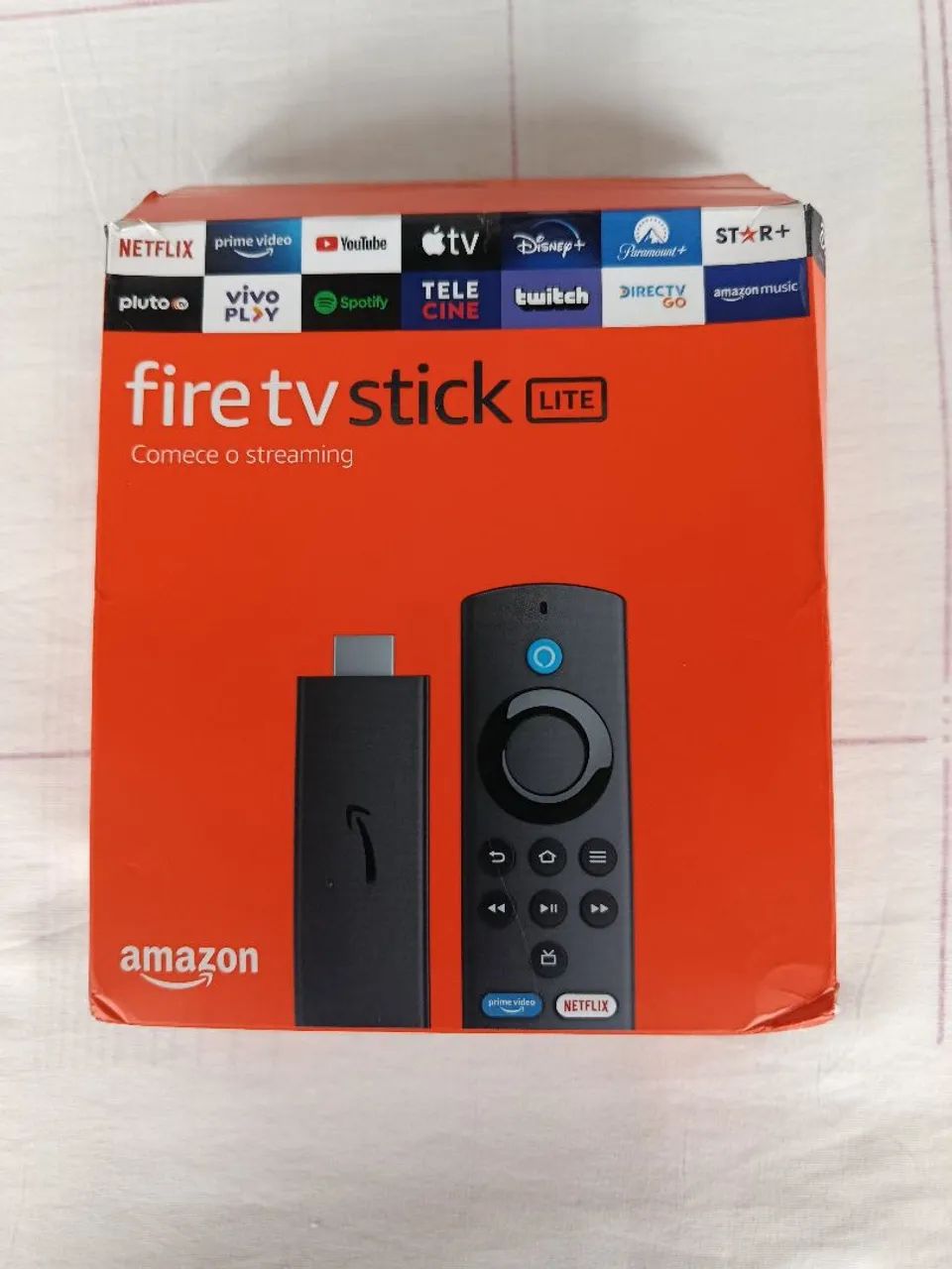 Amazon Fire TV Stick Lite - Streaming de Alta Qualidade 