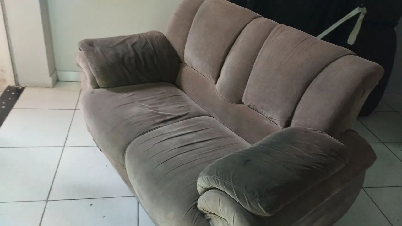 Sofá 2 lugares usado  - Foto 2