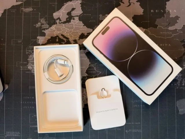 iPhone 14 Pro Max 256 Roxo - excelente condição - Foto 5